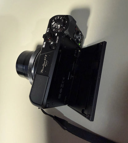 Canon PowerShot G7x Mark II 20.1MP Digital Camera 4.2x Optical Zoom Black 90%New