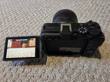 Canon EOS R50 V Mirrorless Camera with Extras – Excellent Condition Digital Camera