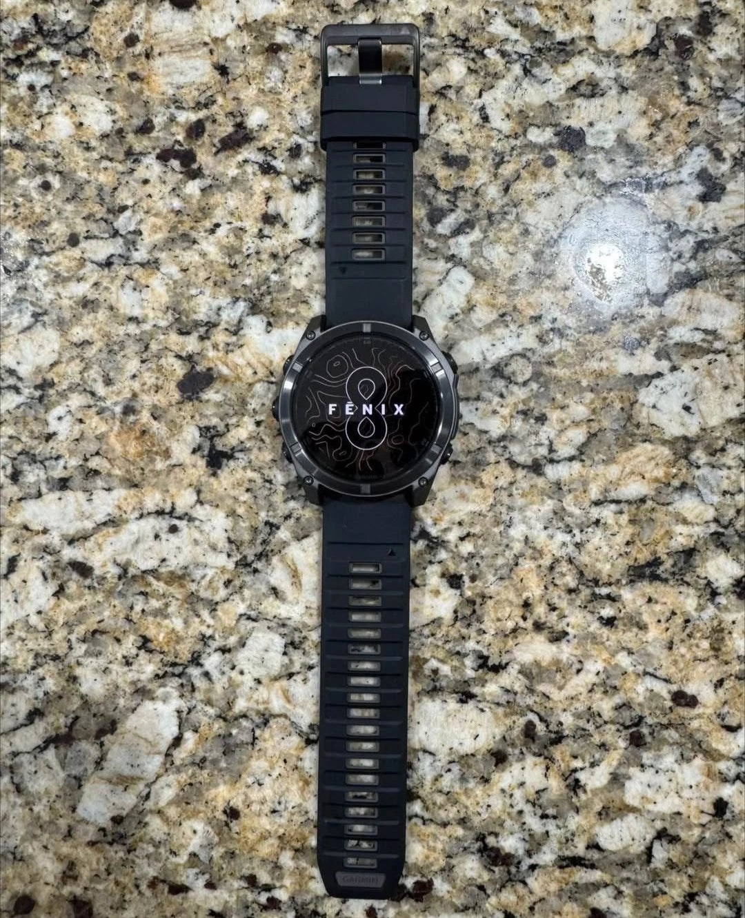 Garmin fēnix 8 51mm AMOLED GPS Smartwatch Black Titanium Sapphire CarbonGrayband