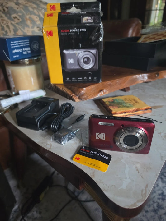 Kodak PIXPRO FZ55 16MP Digital Camera - Red