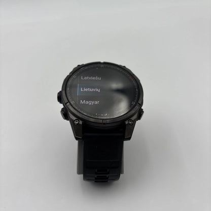 Garmin Fenix 8 Pro AMOLED 47mm Watch Sapphire - Wi-Fi and Bluetooth New Open Box