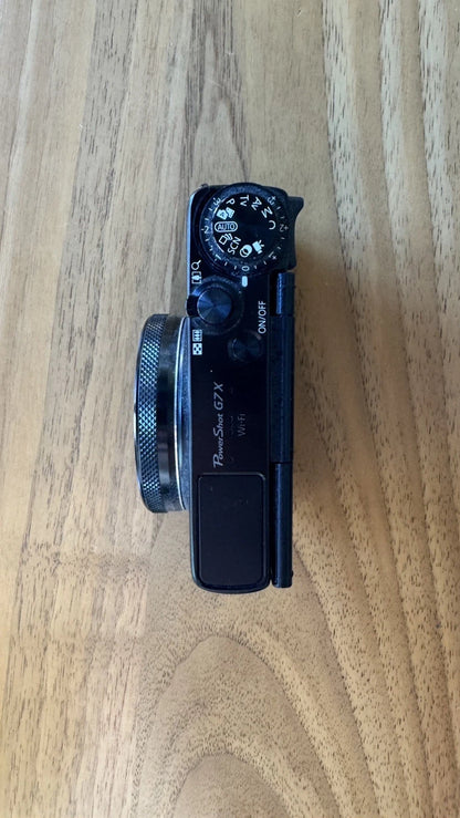 [USA] Canon PowerShot G7 X Mark I - p20.2MP Digital Camera - ONLY USED TWICE