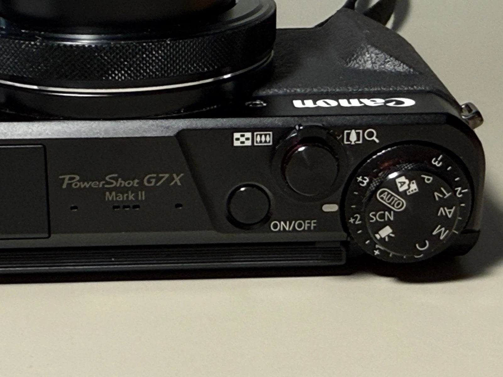 Canon PowerShot G7x Mark II 20.1MP Digital Camera 4.2x Optical Zoom Black 90%New