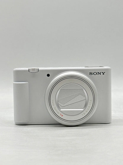 Sony ZV-1 II 20.1MP Digital Camera White ZV-1M2 - MINT