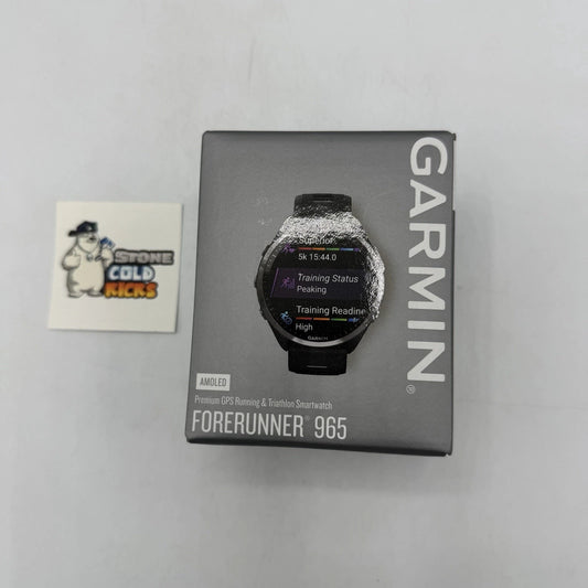 Garmin Forerunner 965 GPS Premium Running And Triathlon Smartwatch Black Amoled