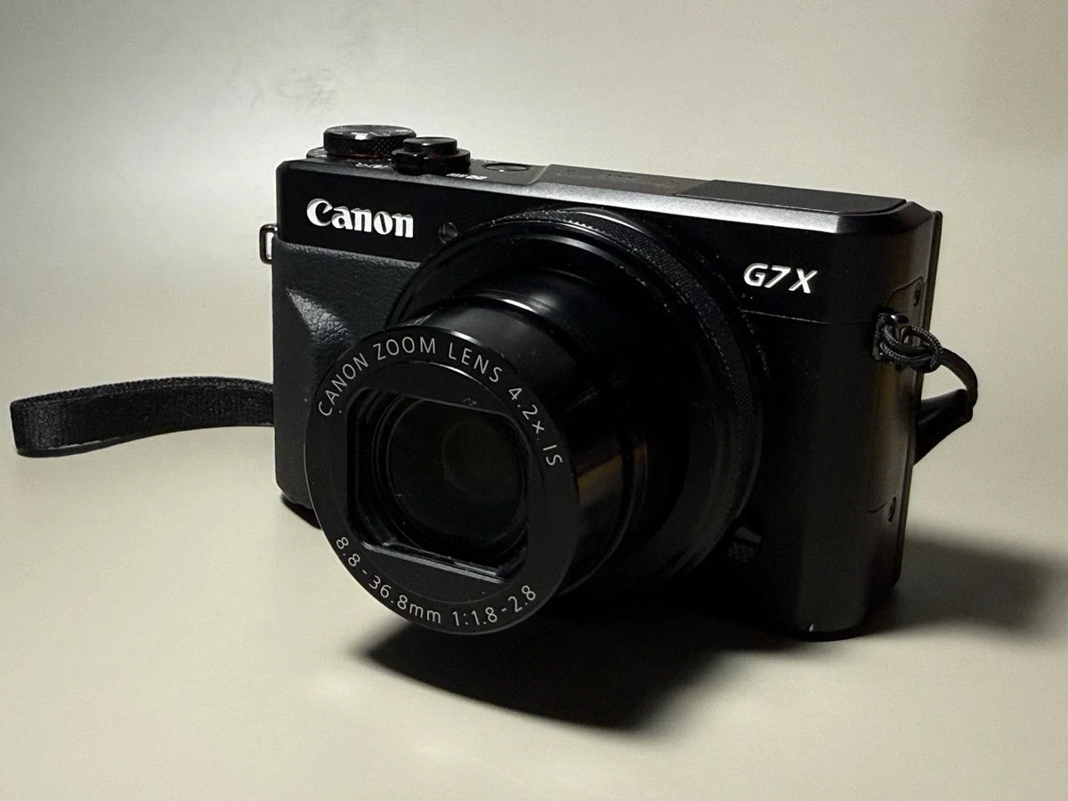 Canon PowerShot G7x Mark II 20.1MP Digital Camera 4.2x Optical Zoom Black 90%New