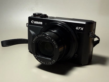 Canon PowerShot G7x Mark II 20.1MP Digital Camera 4.2x Optical Zoom Black 90%New