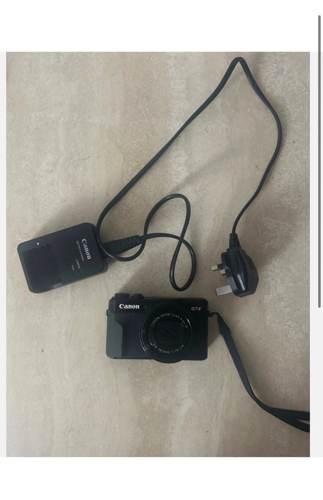 Canon PowerShot G7 X Mark II Compact Camera - Black