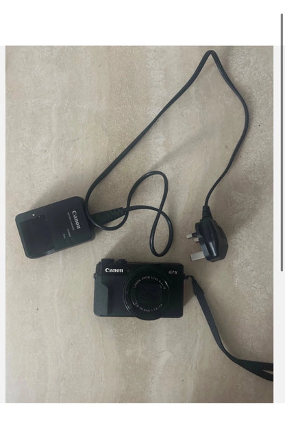 Canon PowerShot G7 X Mark II Compact Camera - Black