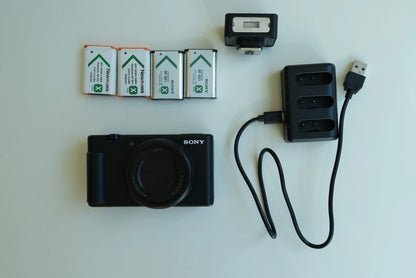 Sony ZV1 II M2 4K Video 20.1MP Vlogger Digital Camera - Black