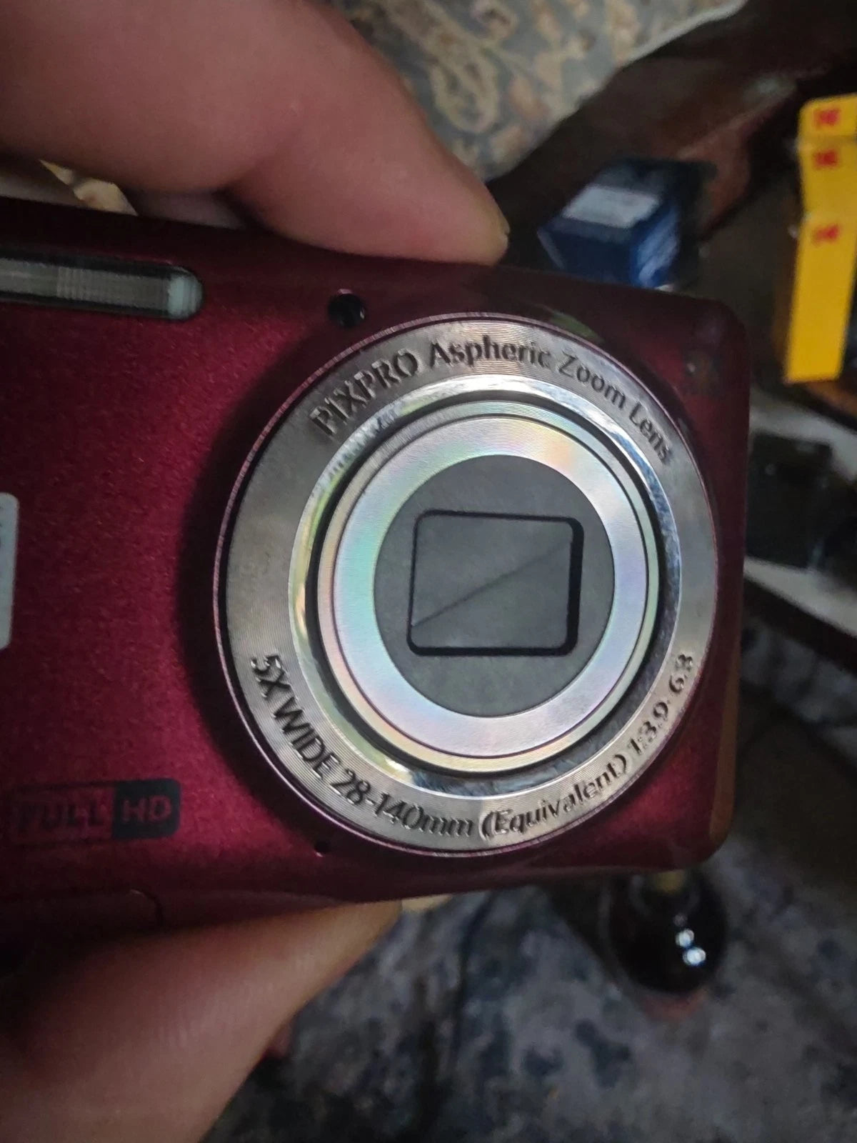Kodak PIXPRO FZ55 16MP Digital Camera - Red