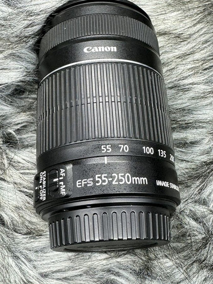 Canon EOS 77D 24.2 MP Digital Slr Camera with EF-S 18-55mm + ef-s 55-250mm Lenses