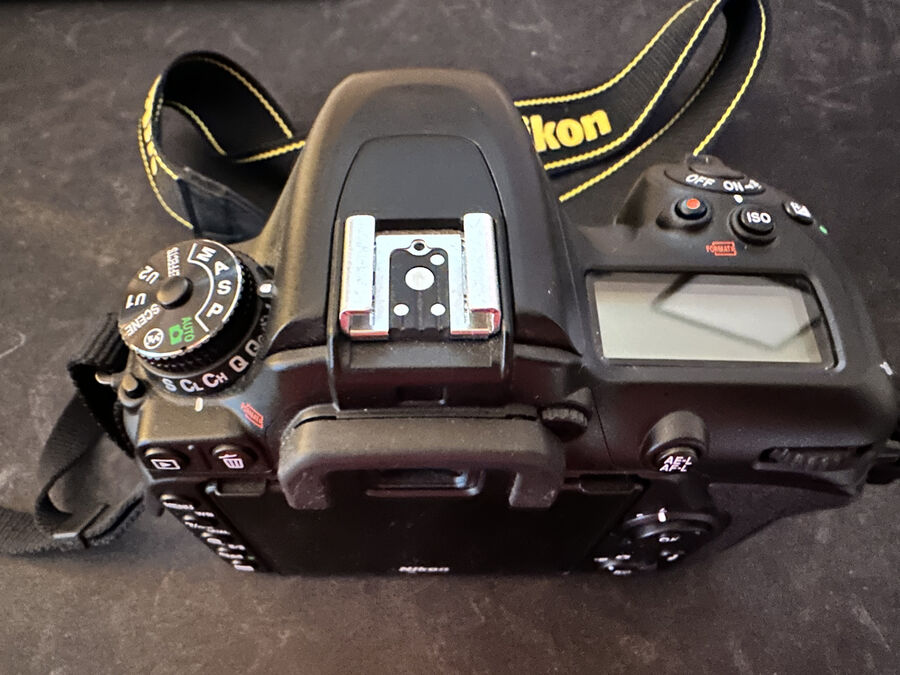 Nikon D7500 20.9MP Digital SLR Camera - Black (Body Only)