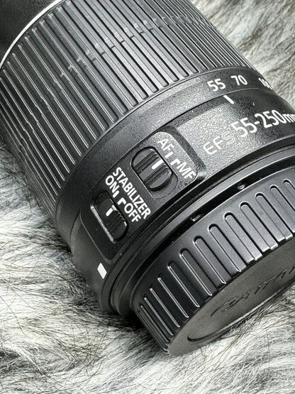 Canon EOS 77D 24.2 MP Digital Slr Camera with EF-S 18-55mm + ef-s 55-250mm Lenses