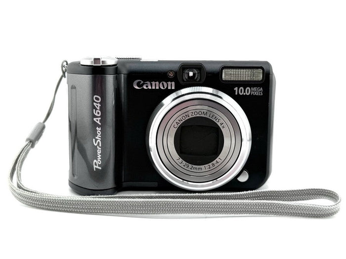 Canon PowerShot A640 Digital Camera Gray 10MP 4x Zoom