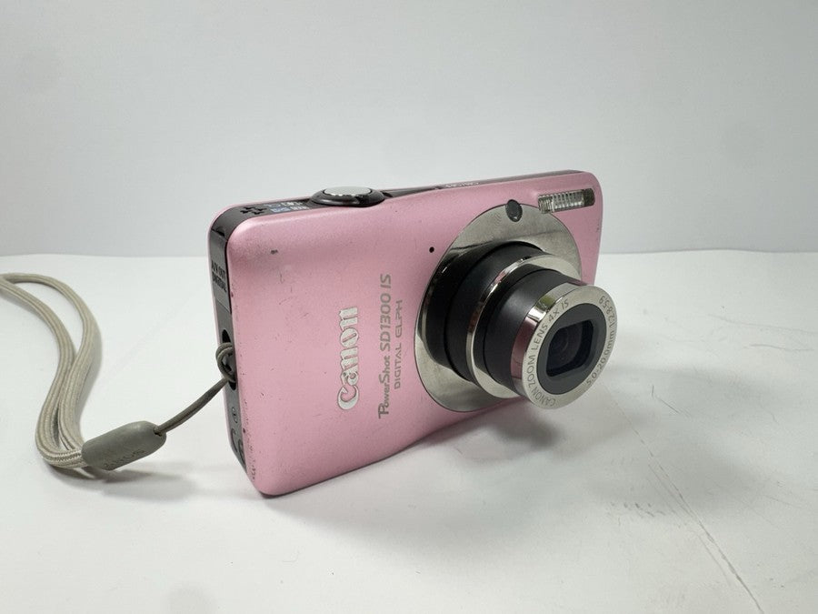 Canon PowerShot SD1300 IS Digital ELPH 12.1MP 4x Wide Zoom Camera W/ SD -TESTED