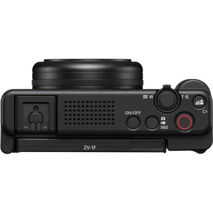 Sony ZV-1F Digital Camera for Vloggers - Black