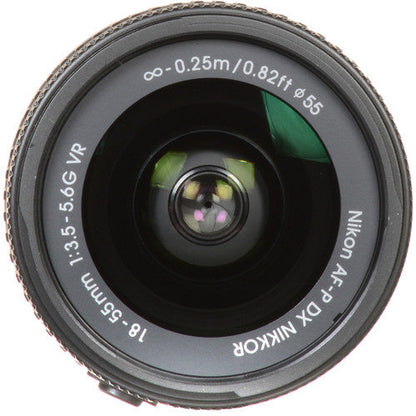 Nikon AF-P NIKKOR 18-55mm f/3.5-5.6G DX VR Lens (White Box)